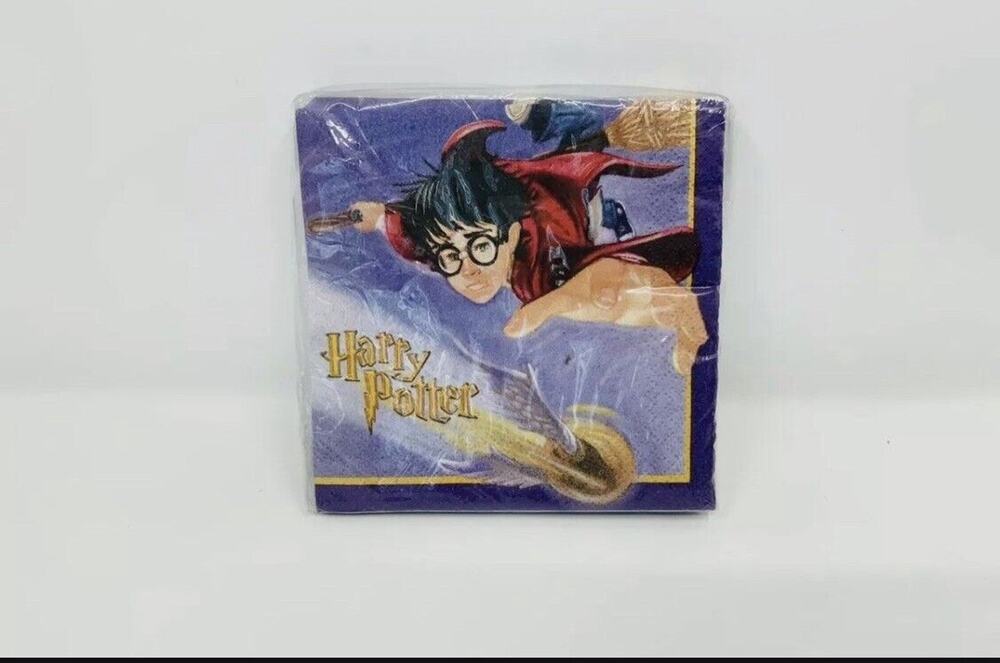 Napkins Harry Potter Sorcerer's Stone Quidditch Hallmark Party Express 2000
